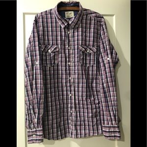 PD&C Men’s button down shirt - Size Large